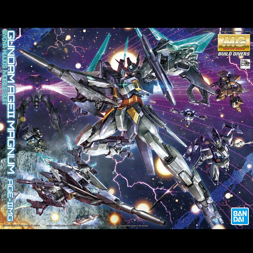 Gundam AGEII Magnum - Gundam MG 1/100 Gunpla Banda