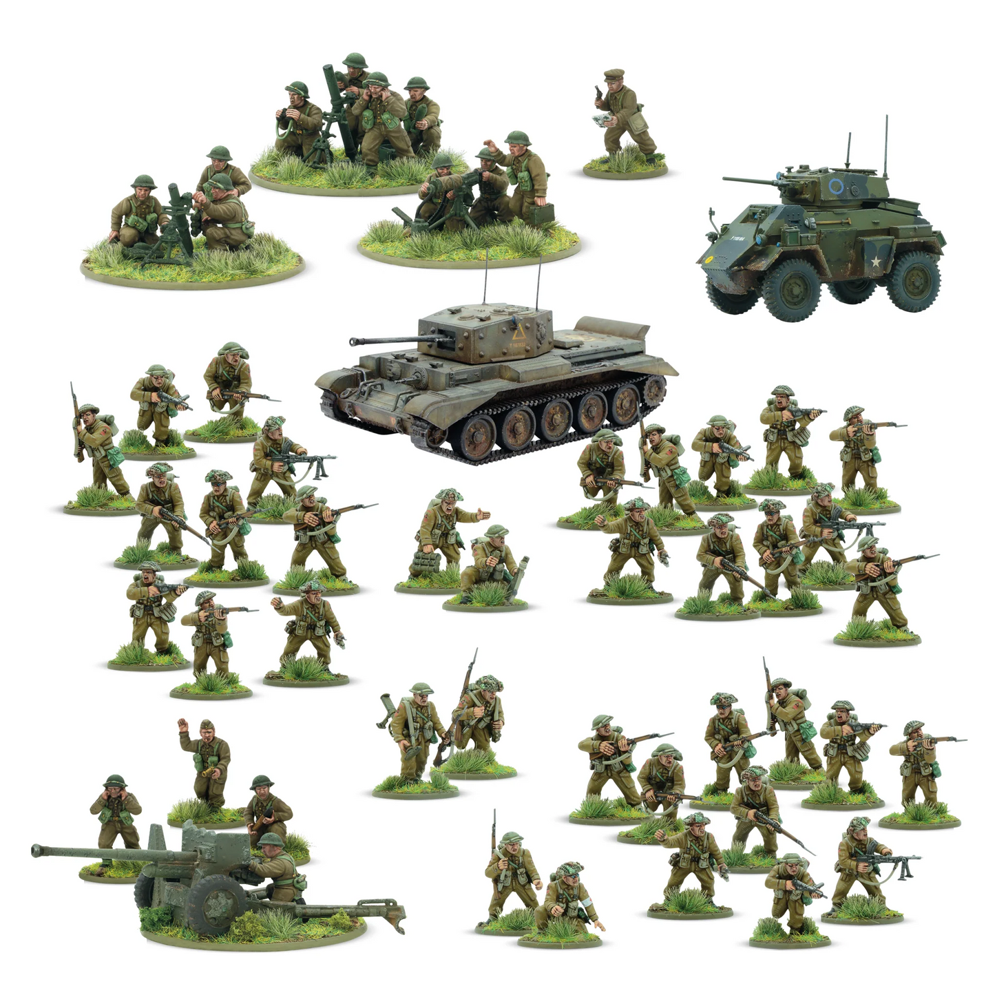 Bolt Action For King & Country British Canadian Starter Army