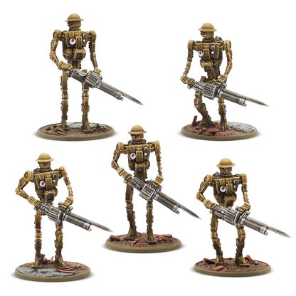 Konflikt ’47 Mk I Automated Infantry Squad with MMGs