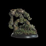 Two Soul Sluagh by Oakbound Studio. A lead pewter miniature representing an animated pile of rock and plant matter