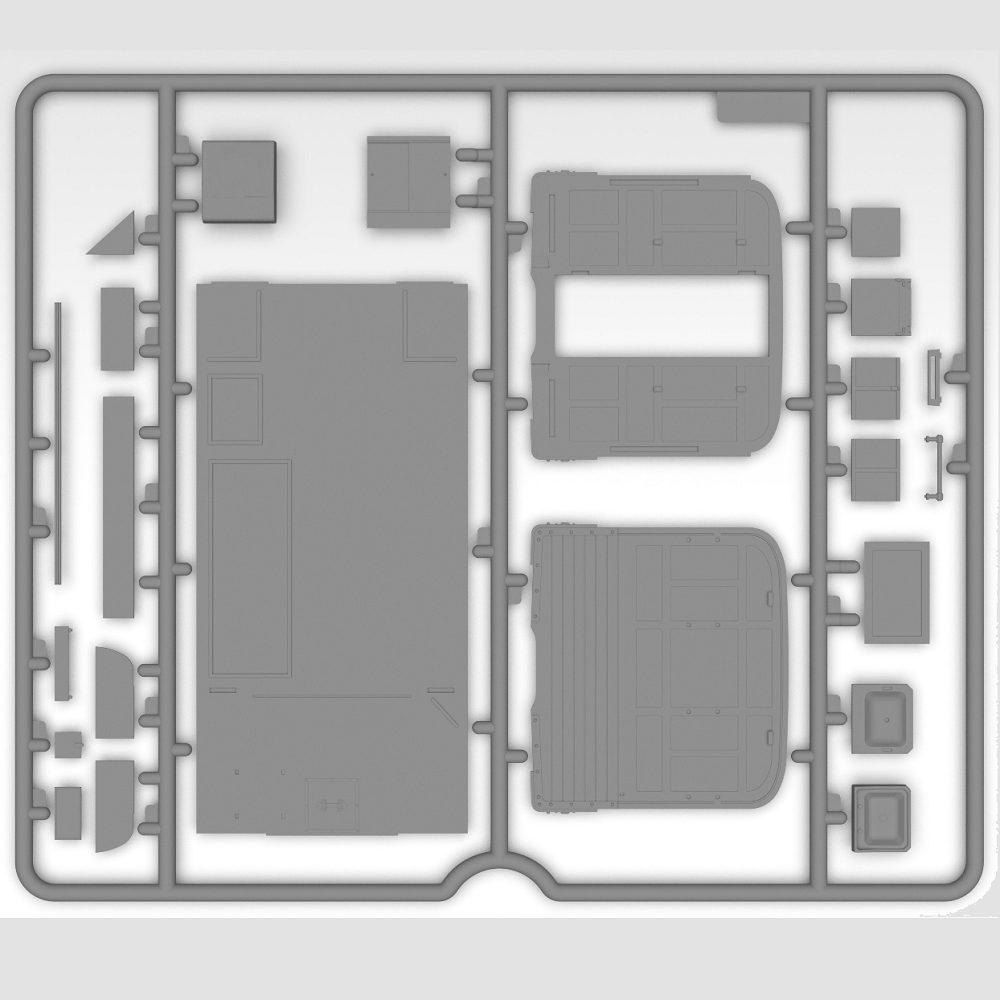 ICM Monty's Mobile Office Caravan - 1:35