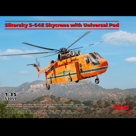 ICM Sikorsky S-64E Skycrane with...