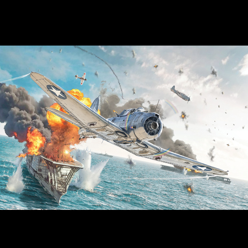 Italeri SBD-3 Dauntless | 1:48 Scale Model Kit