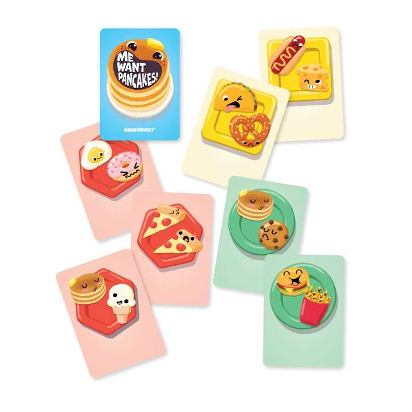 Me Want Pancakes - Food Loving Card Game
