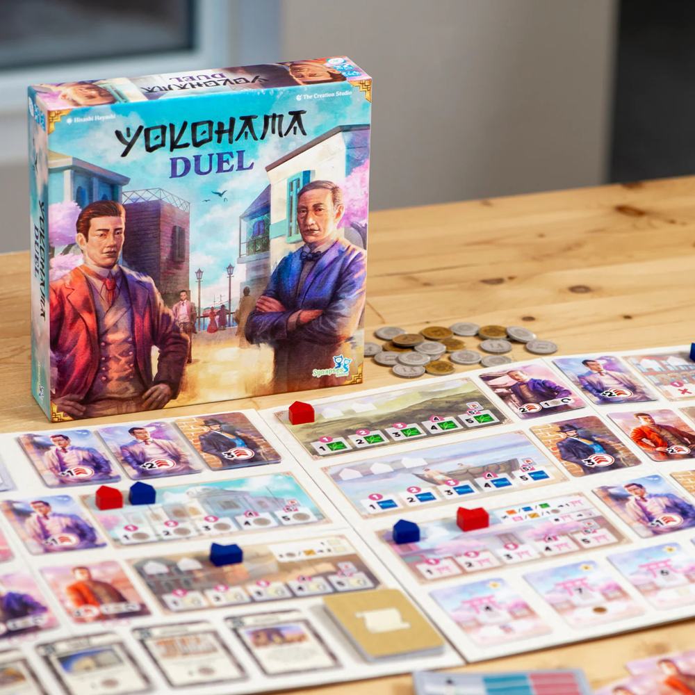 Yokahama Duel Board Game 2 Player Strategy Game