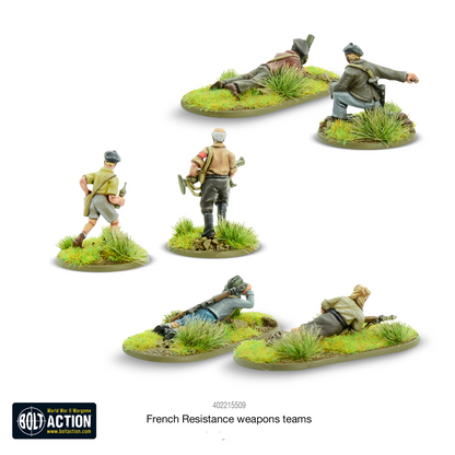 French Resistance Weapons Teams - Bolt Action