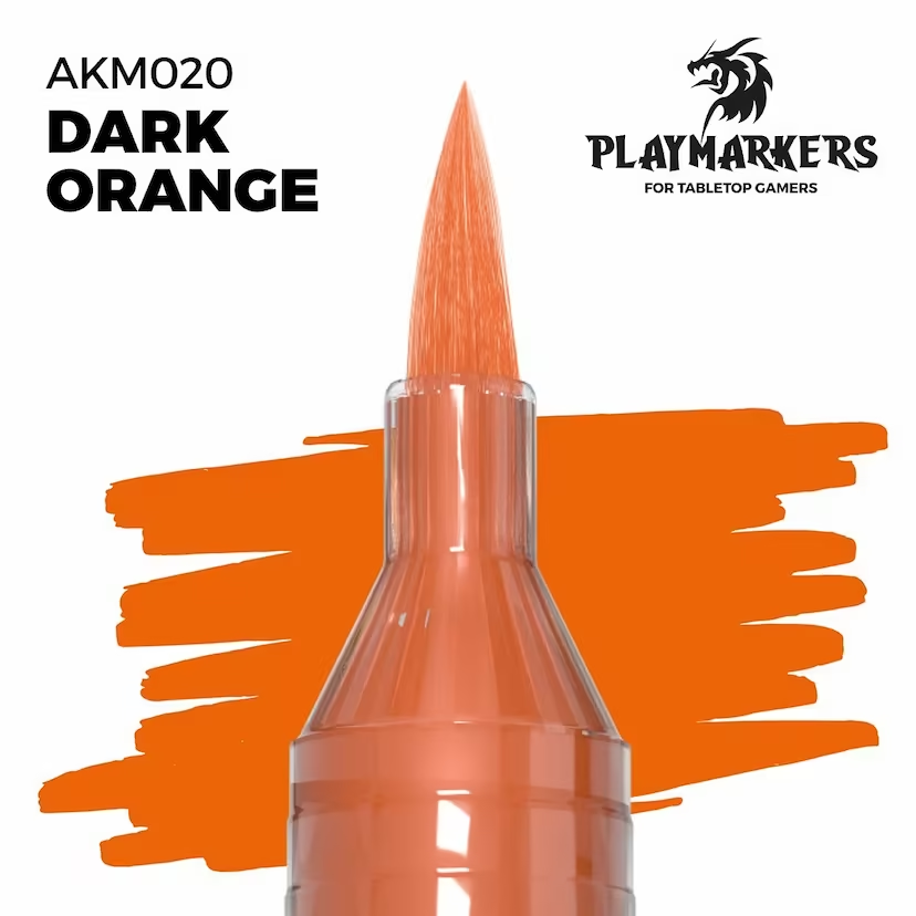 Playmarkers: Dark Orange - Acrylic Paint Marker