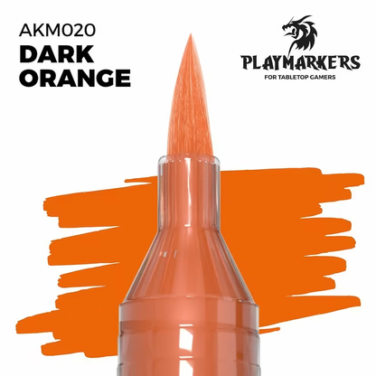 Playmarkers: Dark Orange - Acrylic Paint Marker