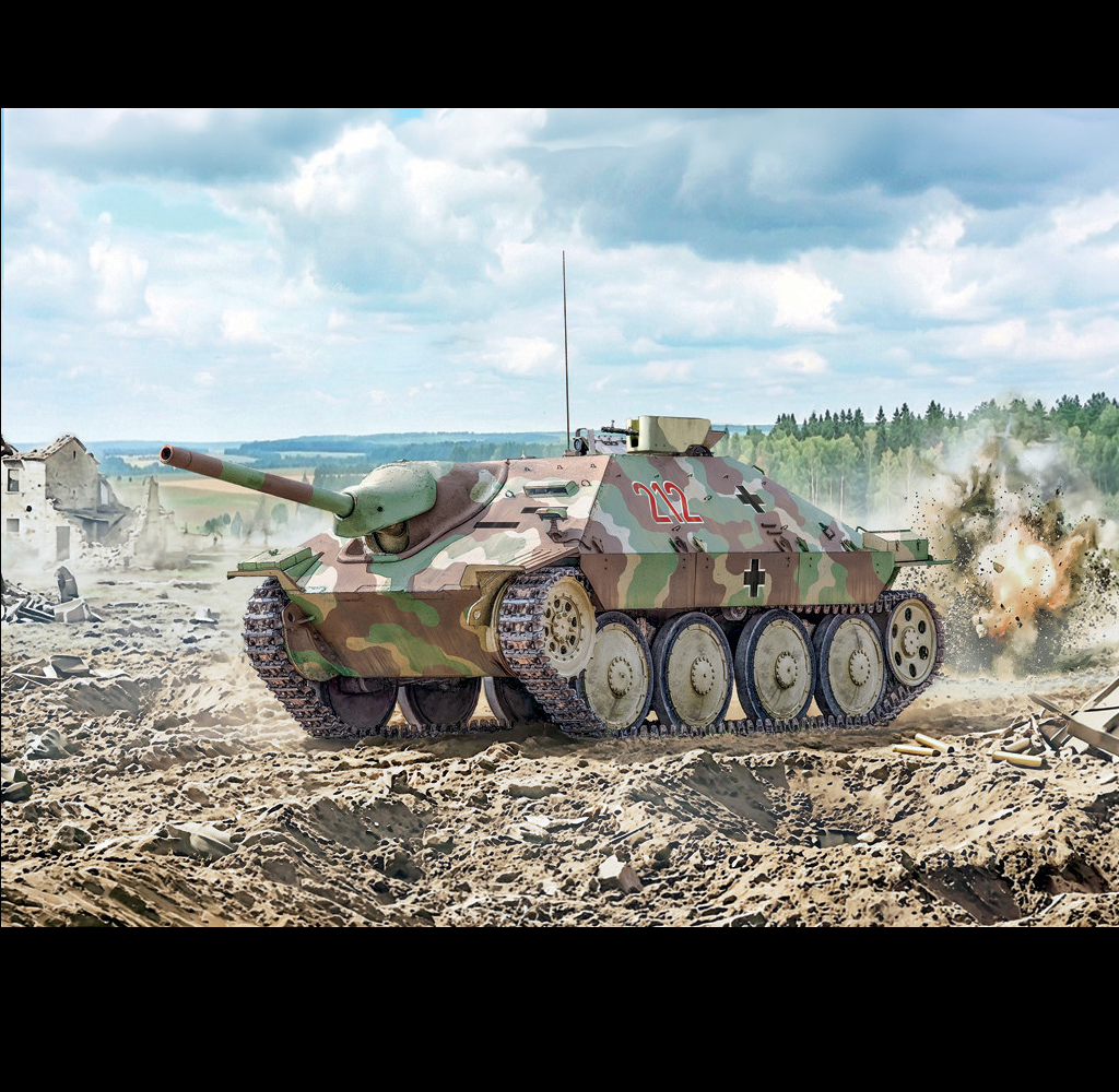 Italeri M8 Greyhound M20 Armoured Car - 1:35 Scale Model Kit