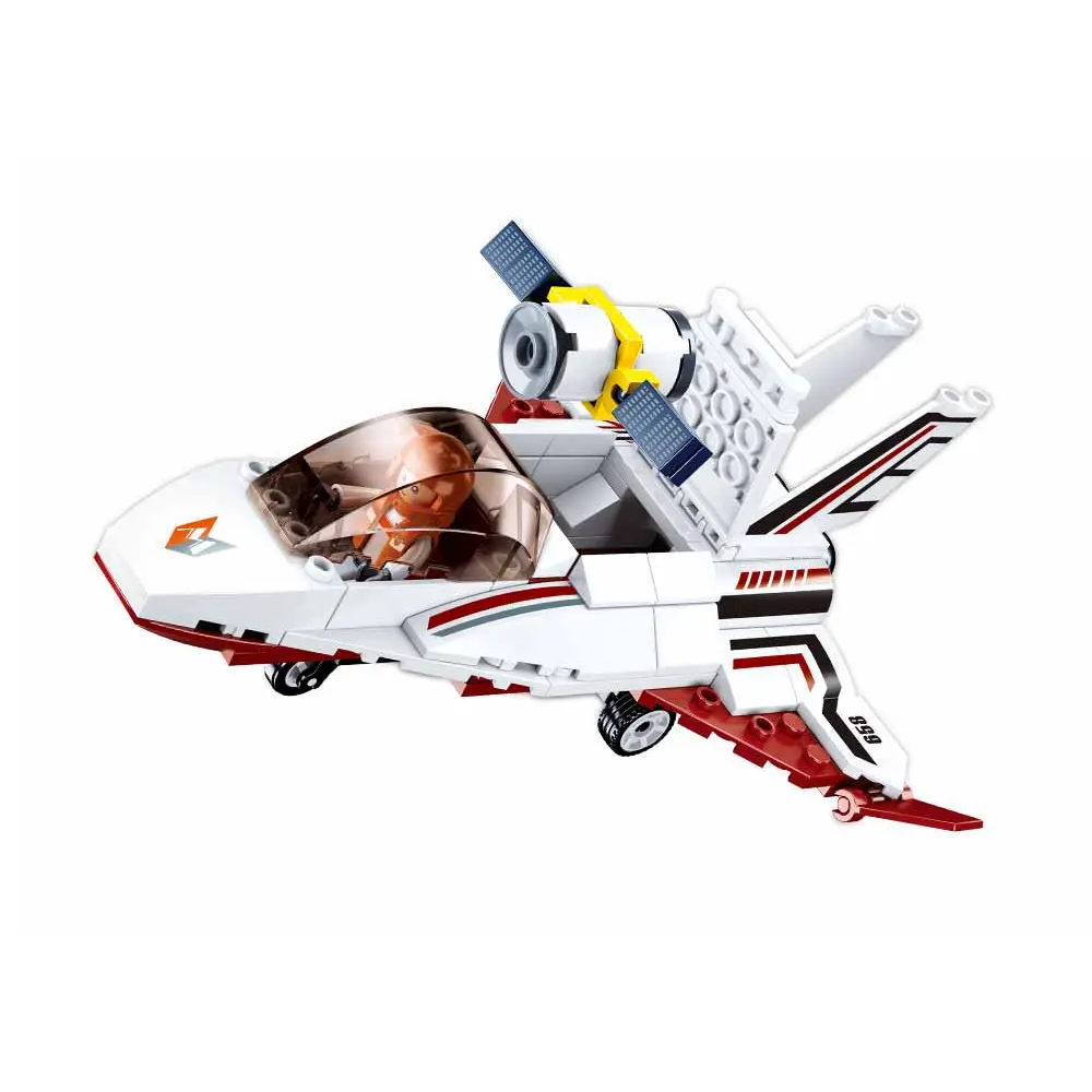 Sluban Saturn Interplanetary Vehicle - Space Building Brick Kit