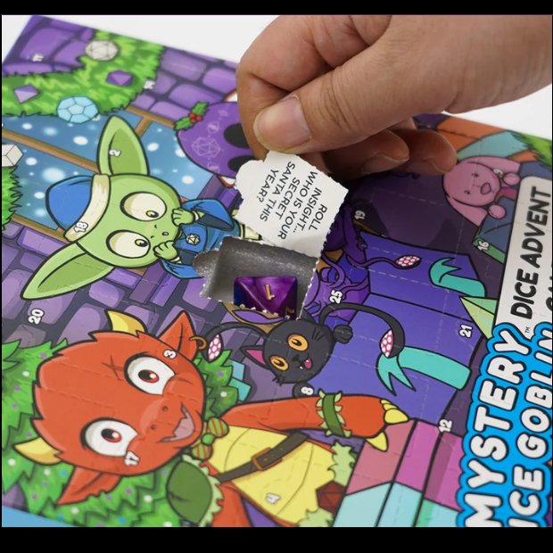 Dice Advent Calendar 2025  - Mystery Dice Goblin