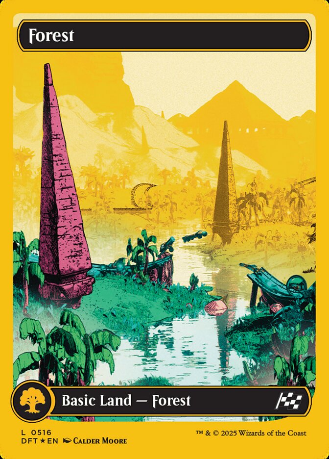 Forest - First Place Foil Aetherdrift #516