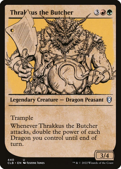 Thrakkus the Butcher - Commander Legends #440 Card Front