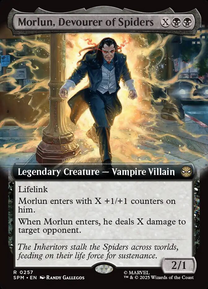 Morlun, Devourer of Spiders Extended Art - Spider-Man #257