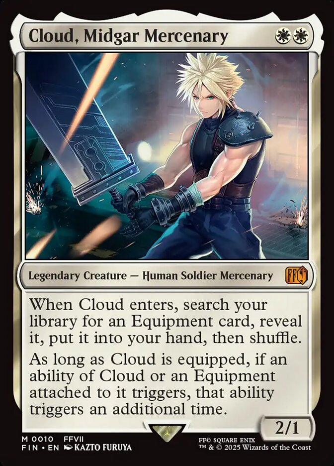 Cloud, Midgar Mercenary Final Fantasy #010