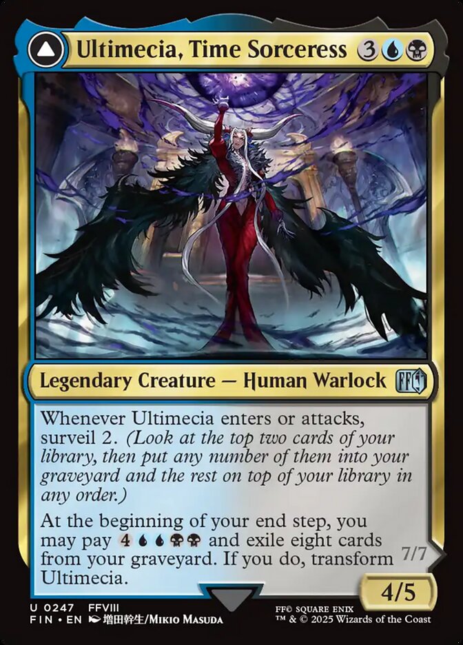 Ultimecia, Time Sorceress // Ultimecia, Omnipotent Final Fantasy #247