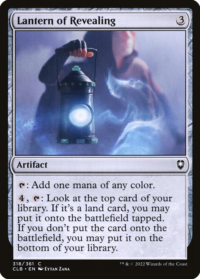 Lantern of Revealing - Commander Legends #318 Card Front