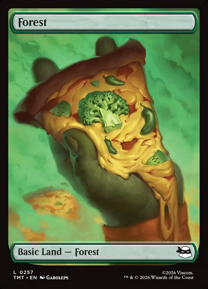 Basic Forest Pizza Full Art #257