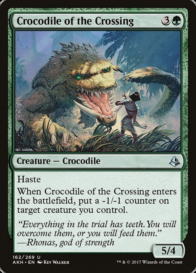 Crocodile of the Crossing Amonkhet #162 | Magic! The Gathering Singles