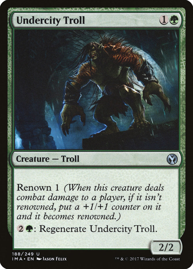 Undercity Troll - Iconic Masters #188