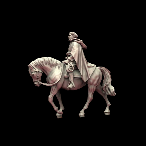 Mounted Priest - Iron Gate Scenery