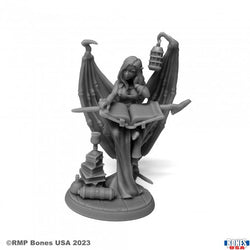 30133 Librarian Sophie Fantasy RPG Mini Reaper Bones USA