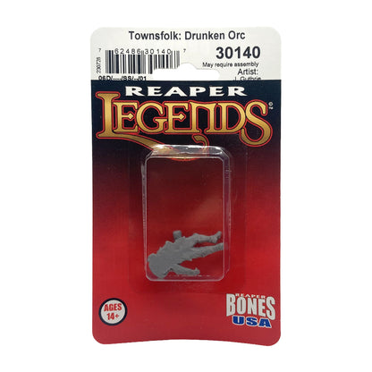 30140 Drunken Orc Reaper Legends RPG Minis