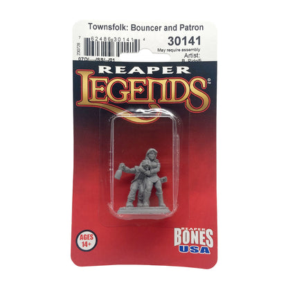 30141 Bouncer & Patron Reaper Legends RPG Mini