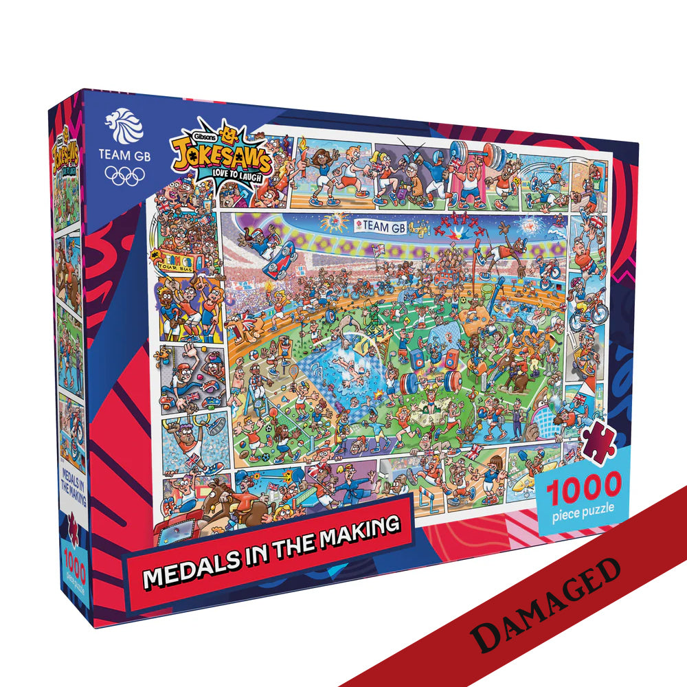 Medals In The Making 1000 Pc Puzzle - Damaged Box