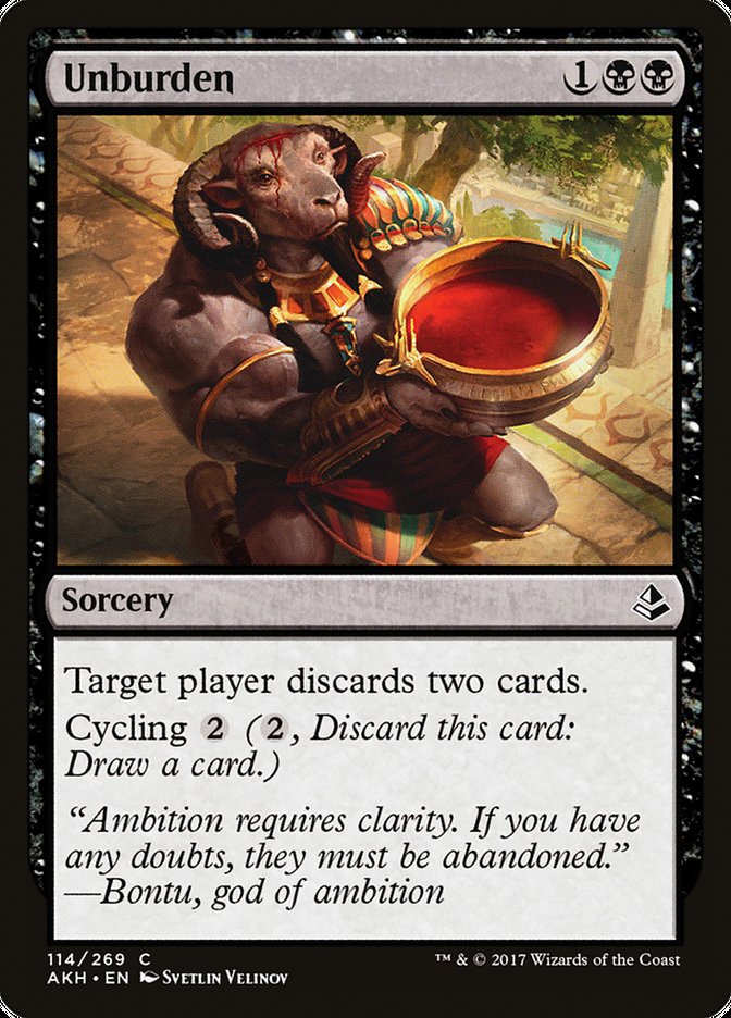 Unburden Amonkhet #114 | Magic! The Gathering Singles