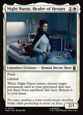 Marvel Superheroes Night Nurse, ...
