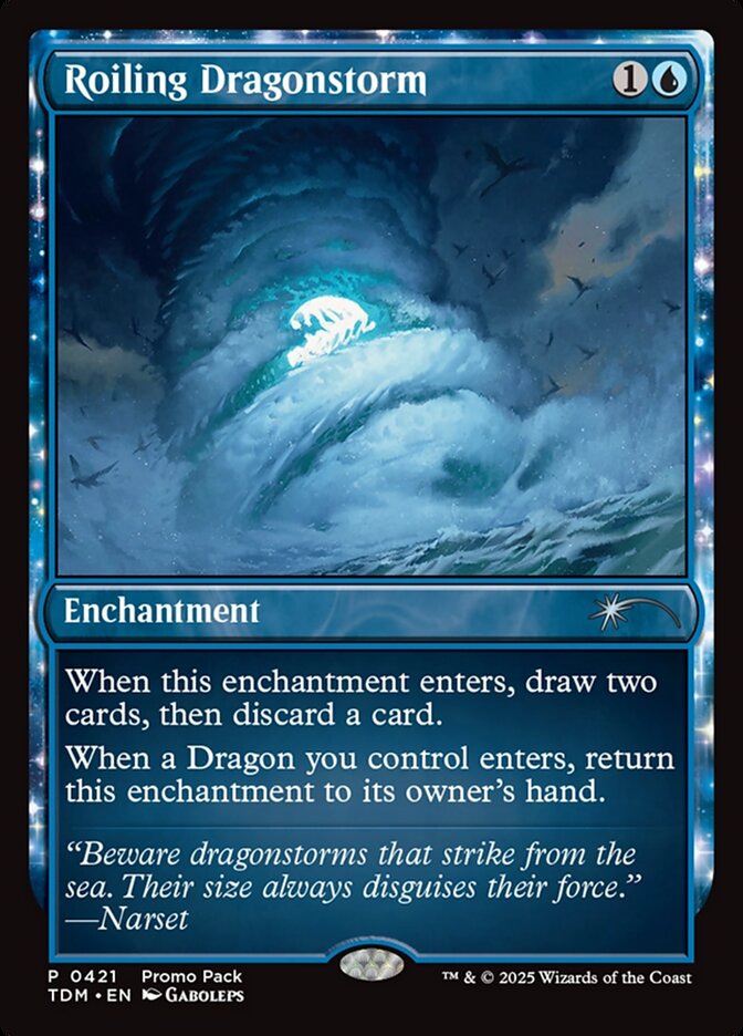Promo Roiling Dragonstorm Tarkir Dragonstorm #421