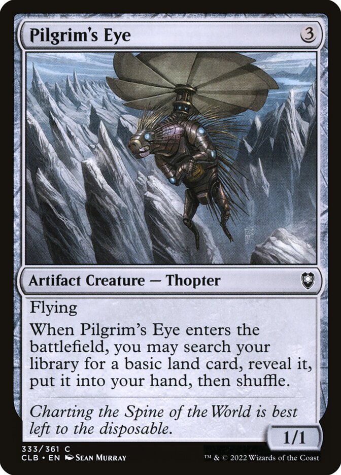 Pilgrim's Eye - Commander Legends #333 Card Front