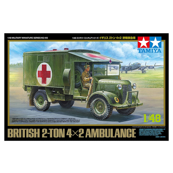 British 2-Ton 4x2 Ambulance Tamiya 1/48 Kit