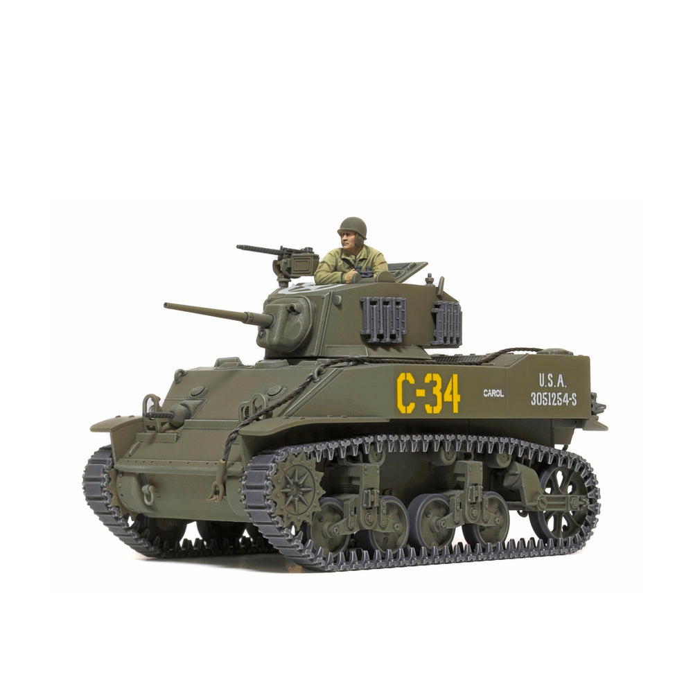 M5A1 Stuart US Light Tank Tamiya 1/48 Kit