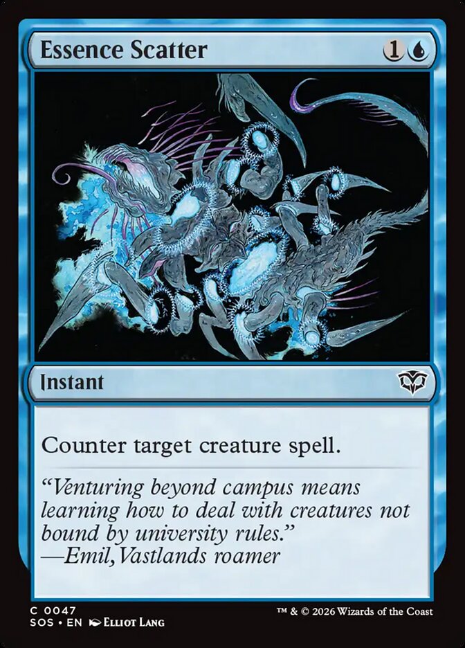 Essence Scatter Secrets of Strixhaven #047Card Front