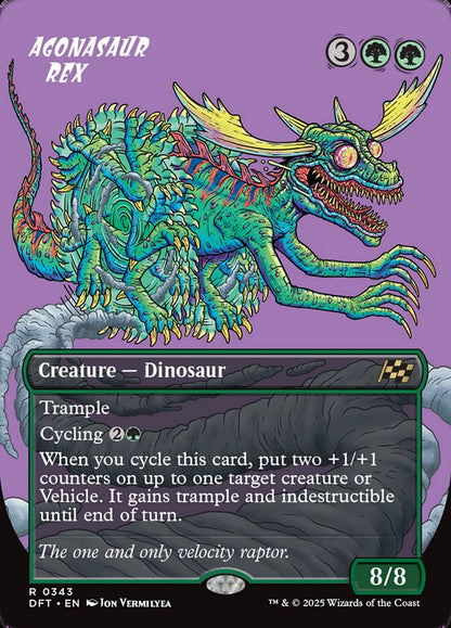 Agonasaur Rex - Borderless Aetherdrift #343
