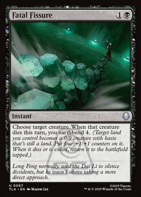 Fatal Fissure Avatar The Last Ai...