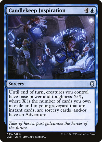 Candlekeep Inspiration - Commander Legends #059 Card Front