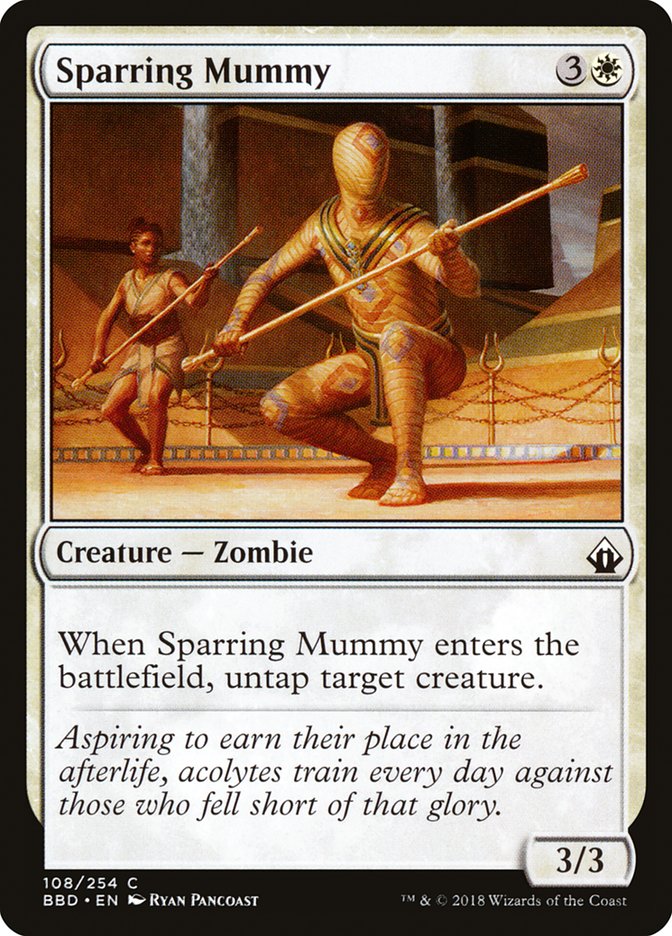 Sparring Mummy Battlebond #108 | Magic! The Gathering Single