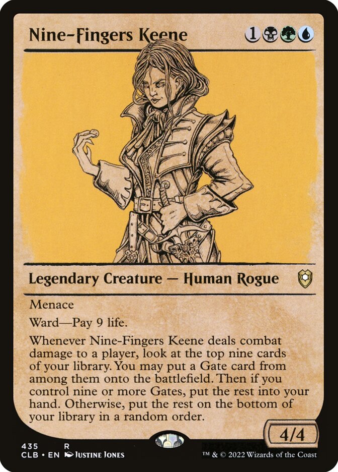 Nine-Fingers Keene - Commander Legends #435