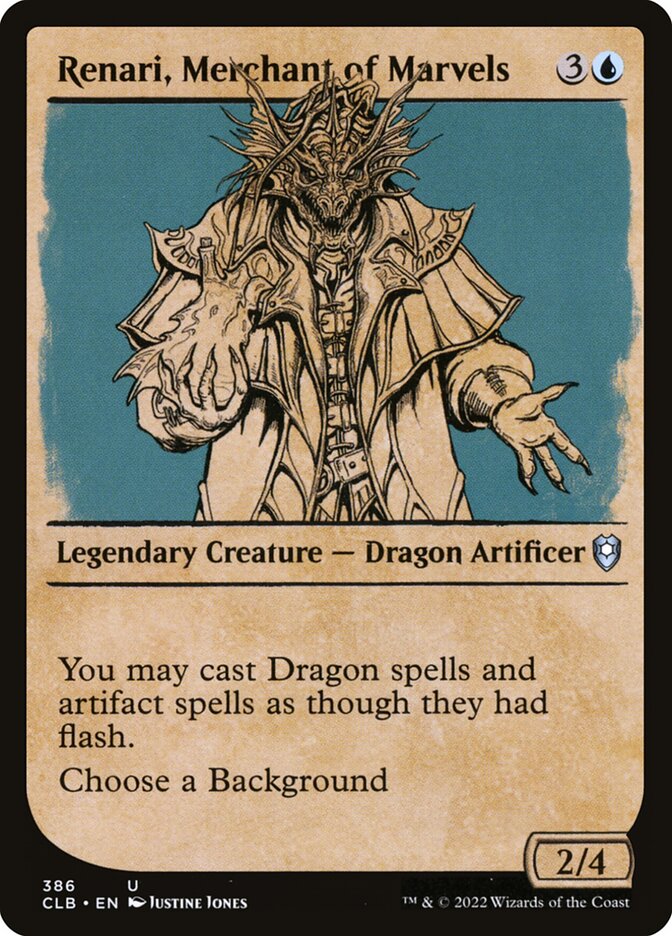 Renari, Merchant of Marvels - Commander Legends #386