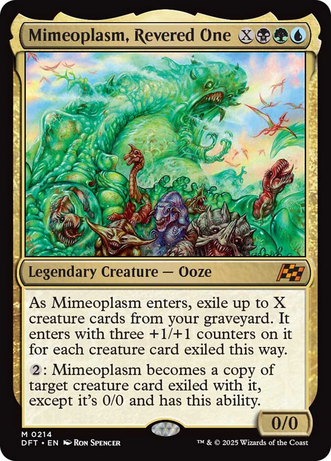 Mimeoplasm, Revered One Aetherdrift #214