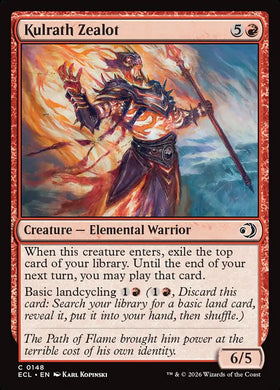 Kulrath Zealot Lorwyn Eclipsed #148