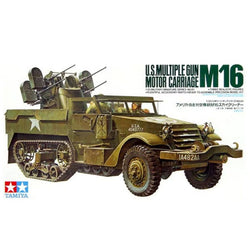 U.S. Multiple Gun M16 Half Track - Tamiya 1/35 Scale Model
