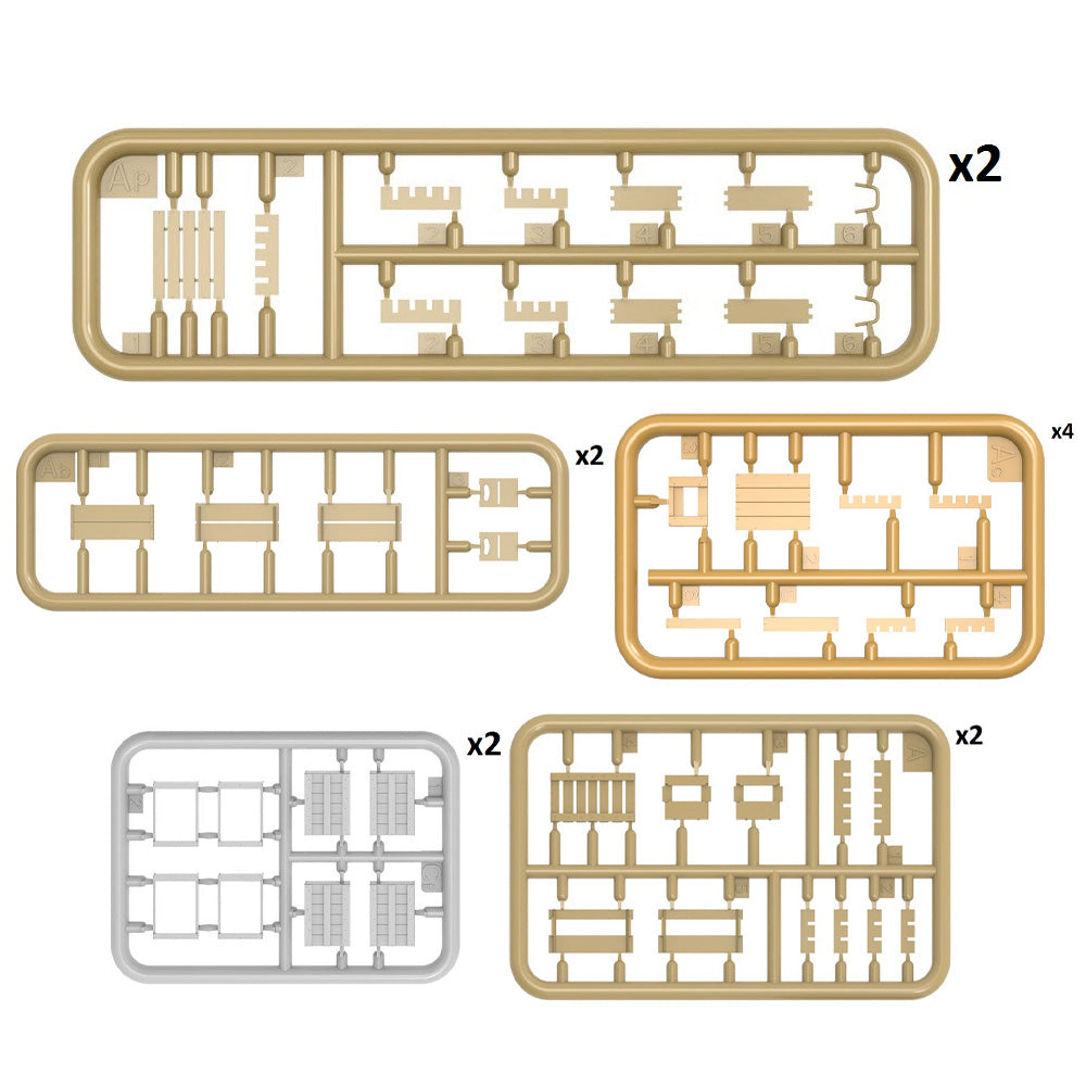 Wooden Crates MiniArt 1/35 Scale Models