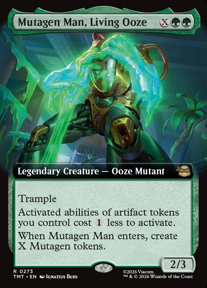 Mutagen Man, Living Ooze Extended Art #273