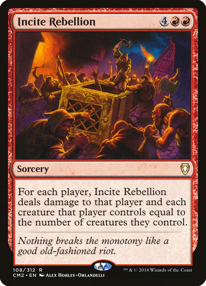Incite Rebellion - Commander Anthology 2 #108