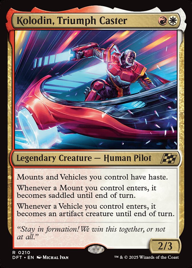 Kolodin, Triumph Caster Aetherdrift #210
