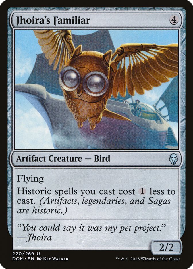 Jhoira's Familiar Dominaria #220